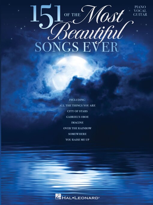 Cover image for 151 of the Most Beautiful Songs Ever Songbook